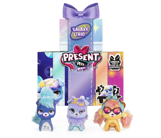 Present Pets – Galaxy trio