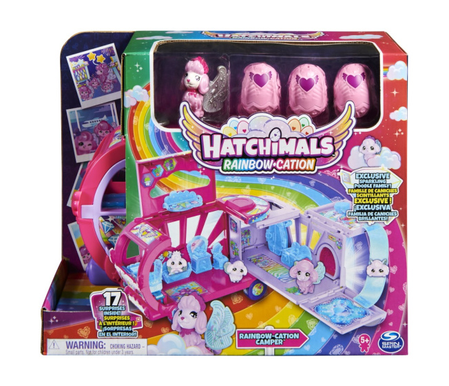 Hatchimals – Dúhový karavan