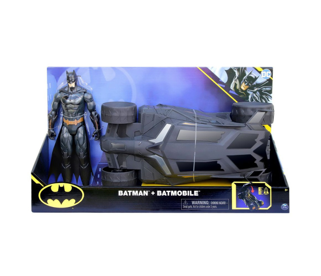 Batman s Batmobilom