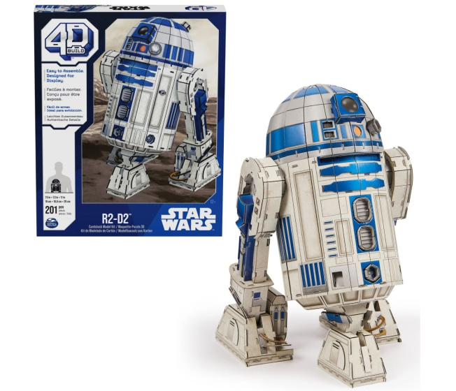 Stavebnica 4D Star Wars - Robot R2-D2