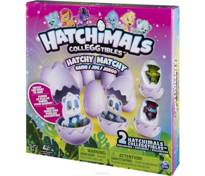 Hatchimals - 3D Pexeso s figúrkou