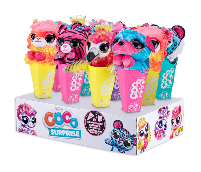 Coco Surprise Neon - Plyšové Zvieratko 15 cm