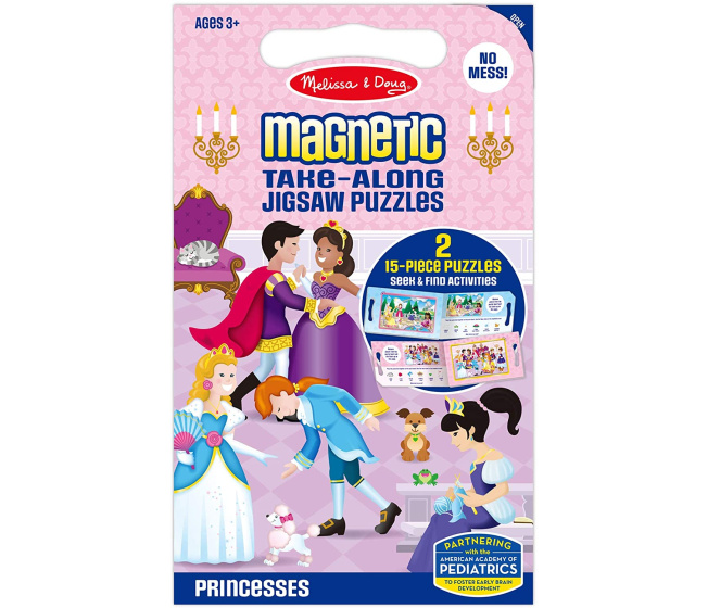 Magnetické Puzzle - Princezné