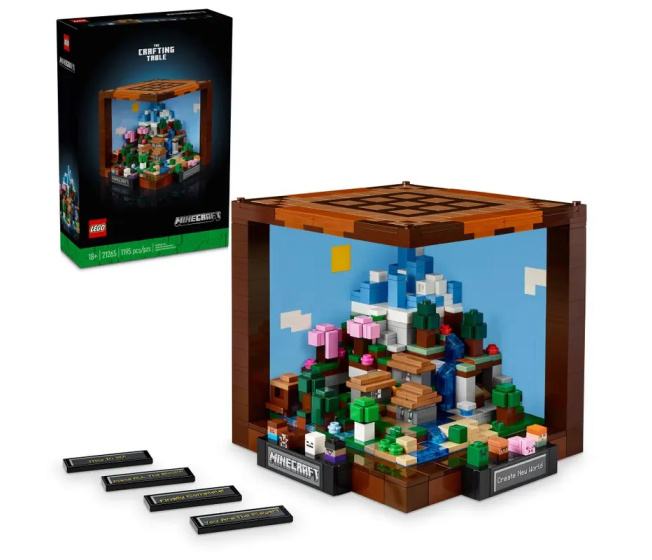 21265 Lego Minecraft – Pracovný stôl