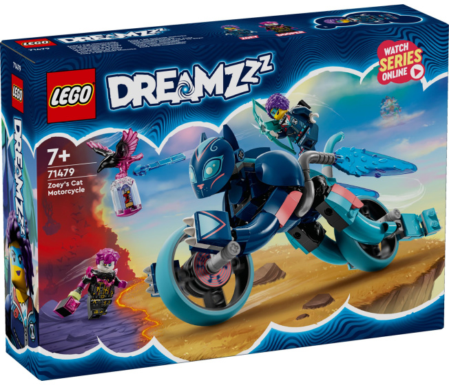 71479 Lego Dreamzzz – Zoey a jej mačacia motorka