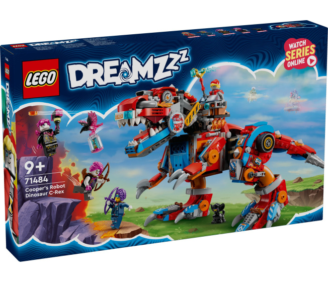 71484 Lego Dreamzzz – Cooper a jeho robotický dinosaurus C-rex