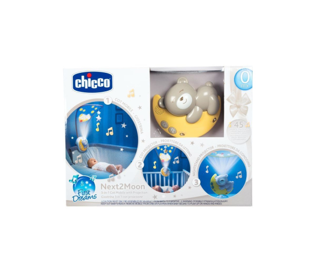 Chicco – Medvedík s projektorom