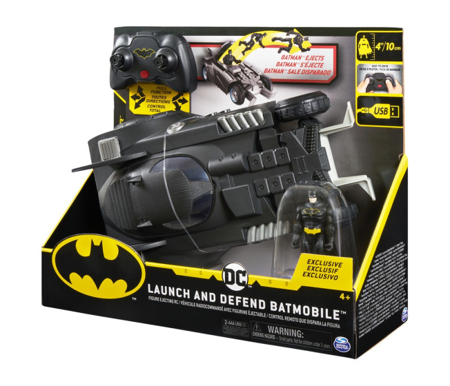 RC Batmobil s figúrkou