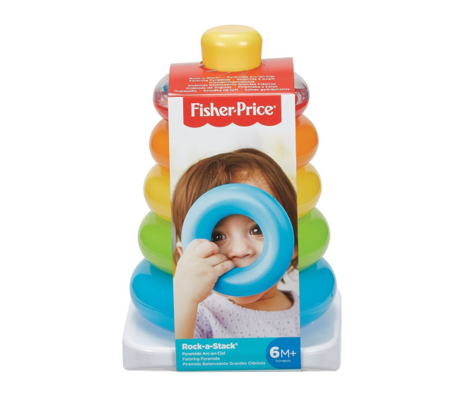 Fisher Price – Hrkajúca pyramída