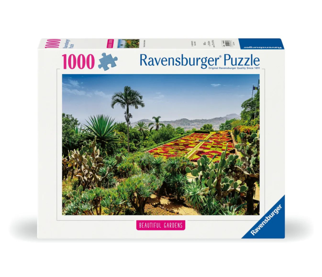 Puzzle 1000 – Botanická záhrada: Madeira