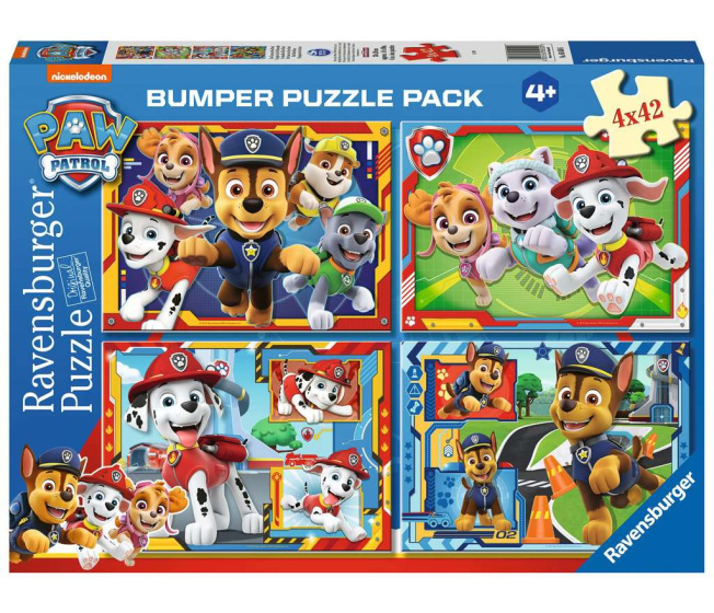 Puzzle 4 x 42 – Paw Patrol