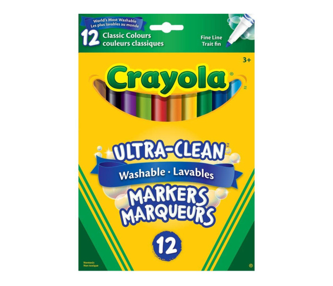 Crayola – Umývateľné fixky