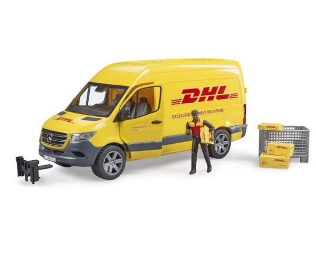 Bruder – Sprinter DHL s vodičom