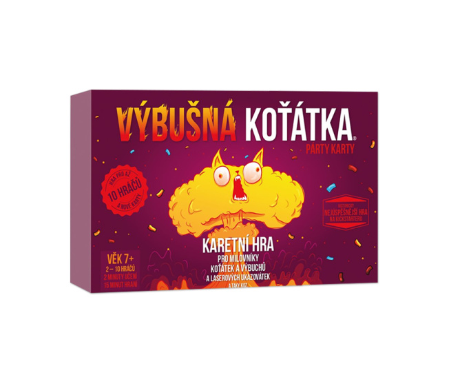 Hra – Výbušné mačiatka