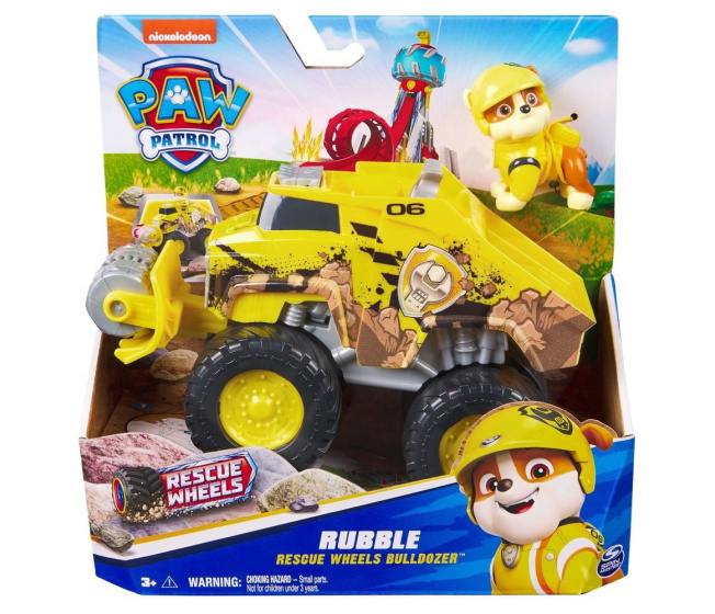 Paw Patrol – Rubble s vozidlom