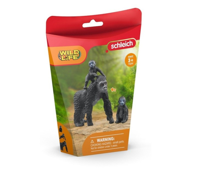 Schleich – Gorilia rodina 42601