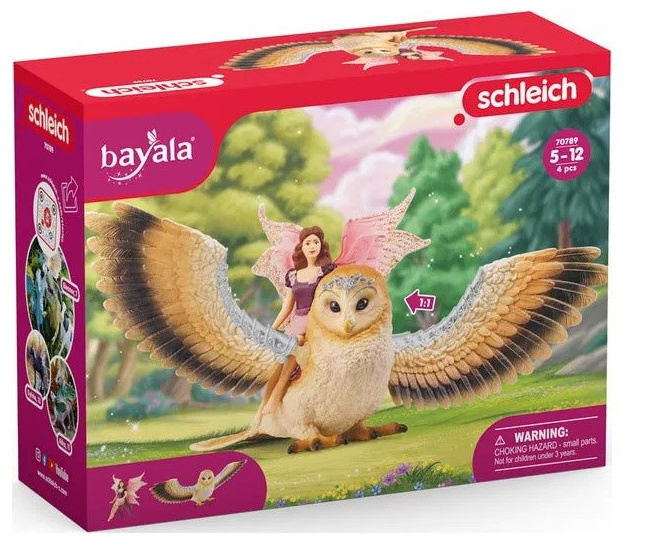 Schleich Bayala – Víla na letiacej sove 70789