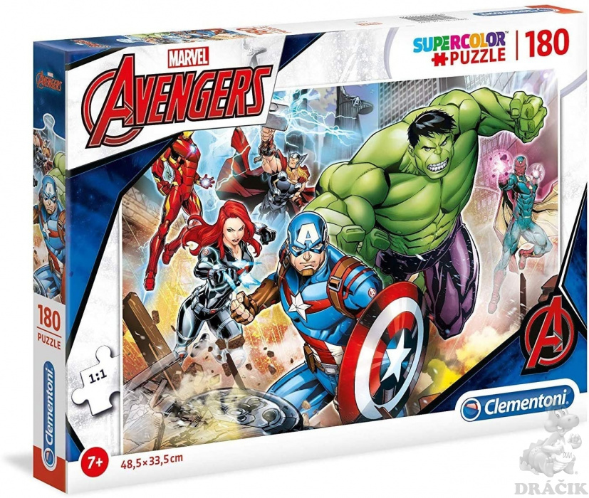 Puzzle Clementoni The Avengers Marvel 4 in 1